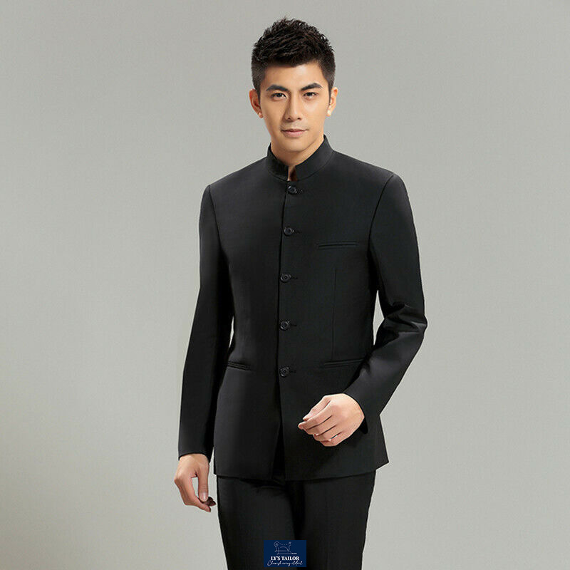 Áo vest cổ tàu: Tìm hiểu cách phối áo vest nam cổ tàu