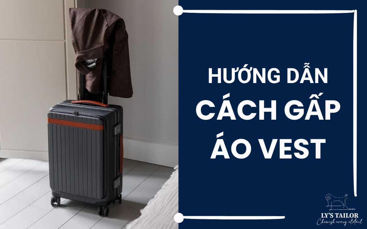 Cách gấp áo vest: Hướng dẫn 4 cách gấp vest không bị nhăn