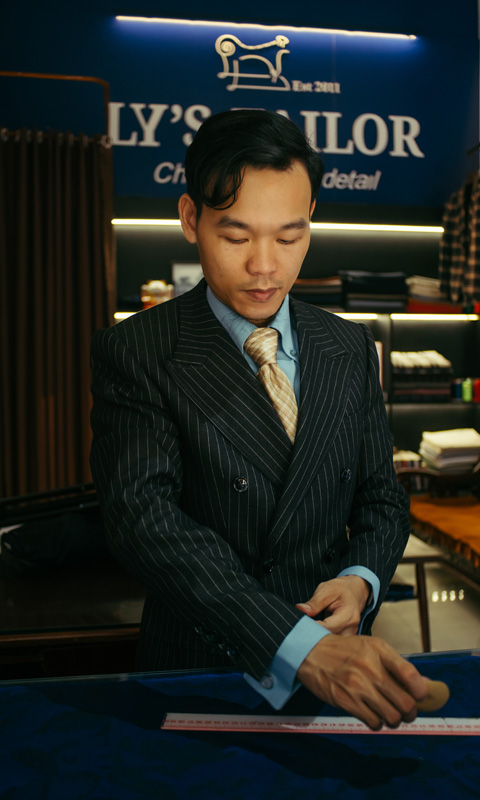 Dịch vụ may áo vest nữ tại LYS Tailor