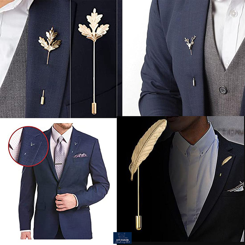 Ghim cài áo vest là gì? Cách chọn khuy cài áo vest chuẩn