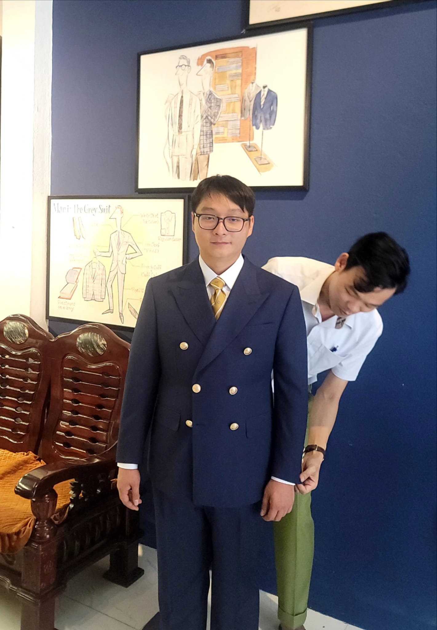 Hình ảnh thực tế tại LYS Tailor