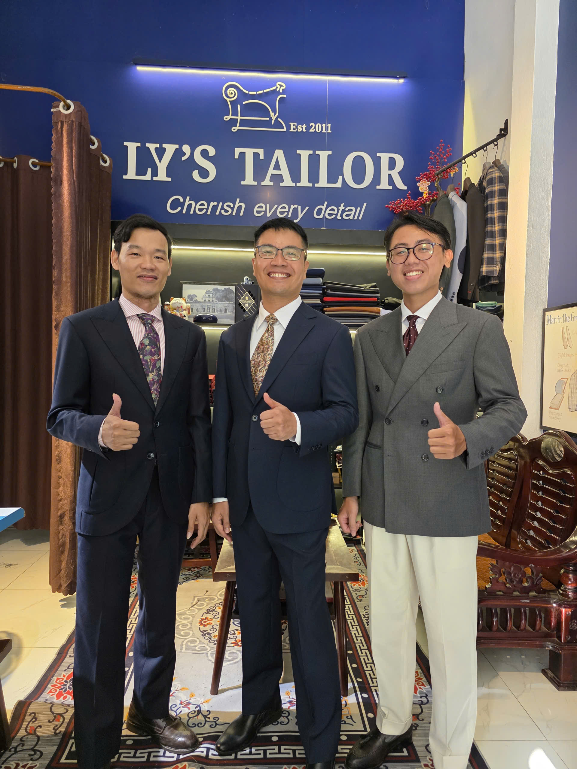 Hình ảnh thực tế tại LYS Tailor