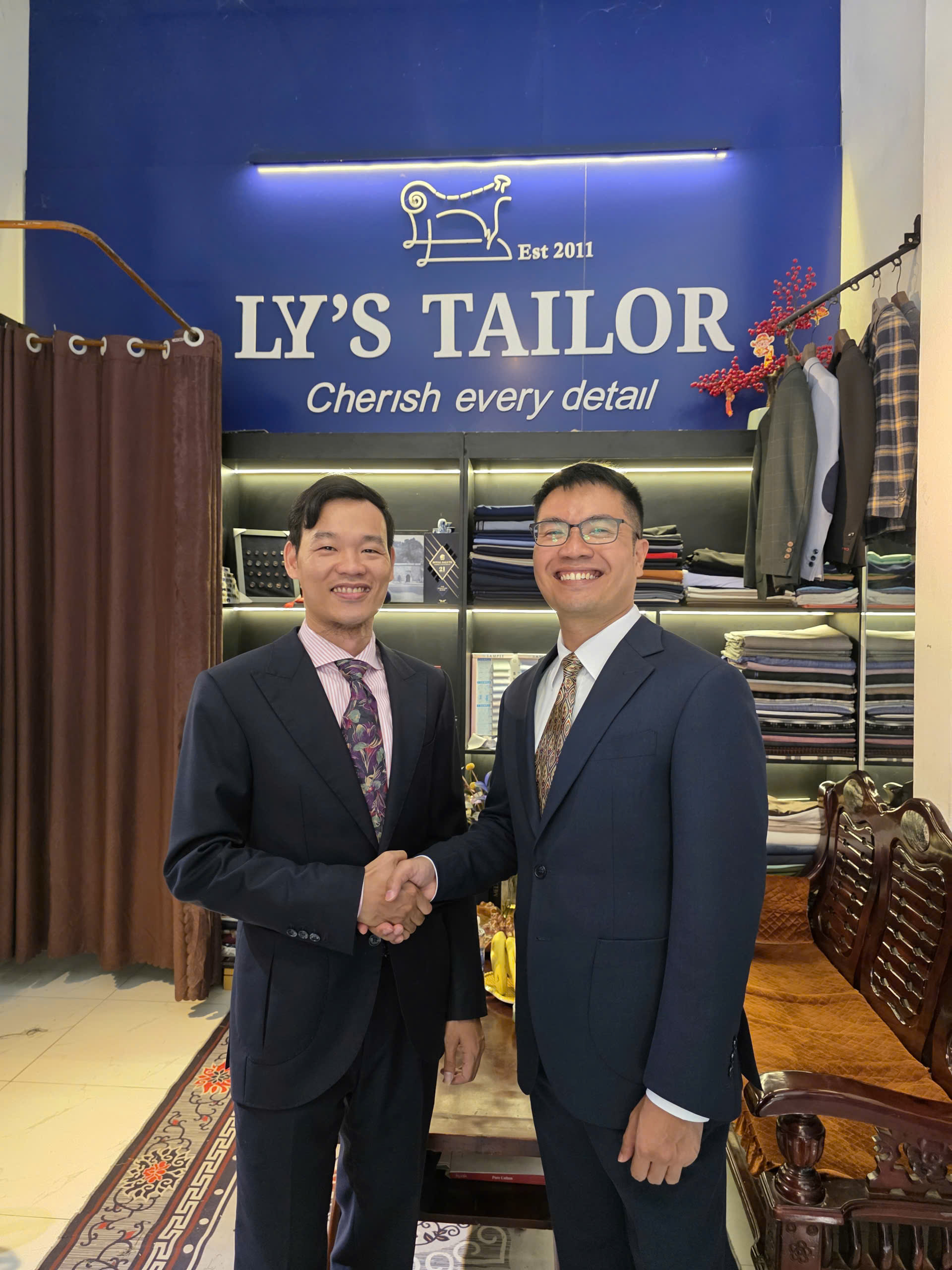 Hình ảnh thực tế tại LYS Tailor