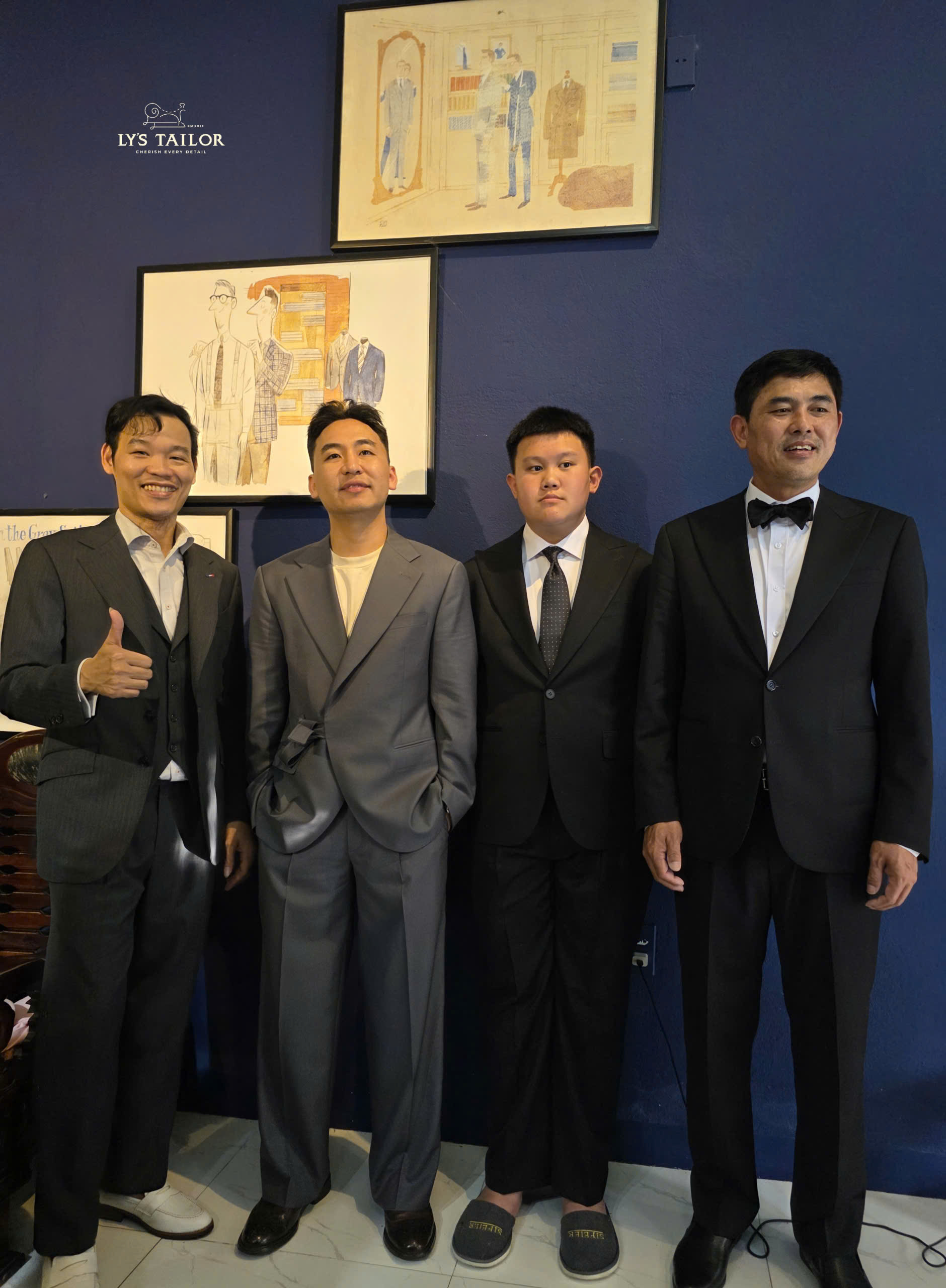 Hình ảnh thực tế tại LYS Tailor