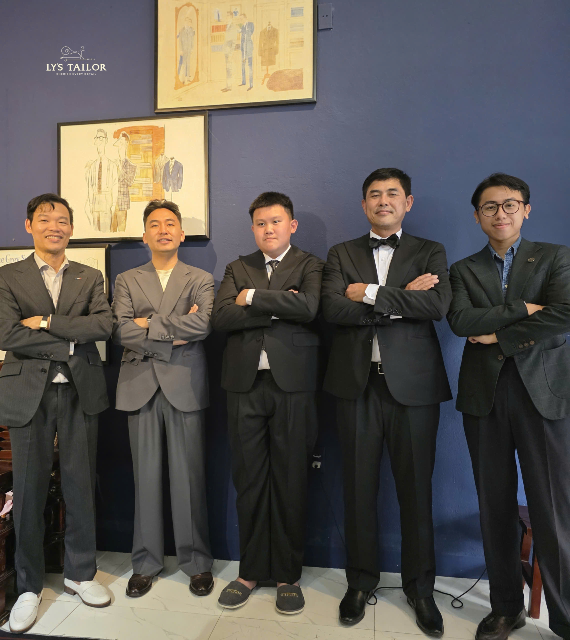Hình ảnh thực tế tại LYS Tailor
