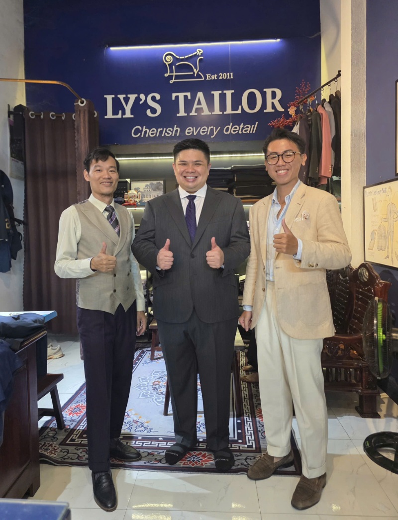 Hình ảnh thực tế tại LYS Tailor